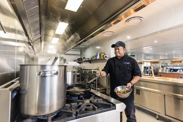 PHE projects Emerald Room and Kitchen